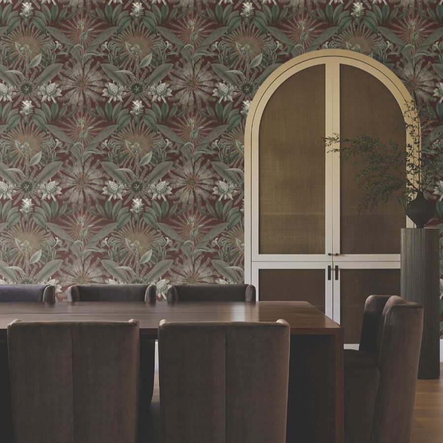 Purchase Vr1528 | Caviar, Enchanted Garden - Ronald Redding Wallpaper