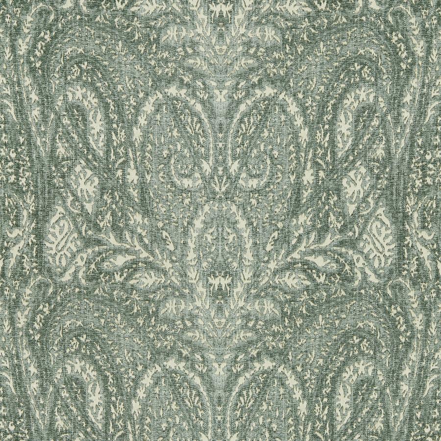 Purchase W0160/02 Palacio, Green Damask - Clarke And Clarke Wallpaper