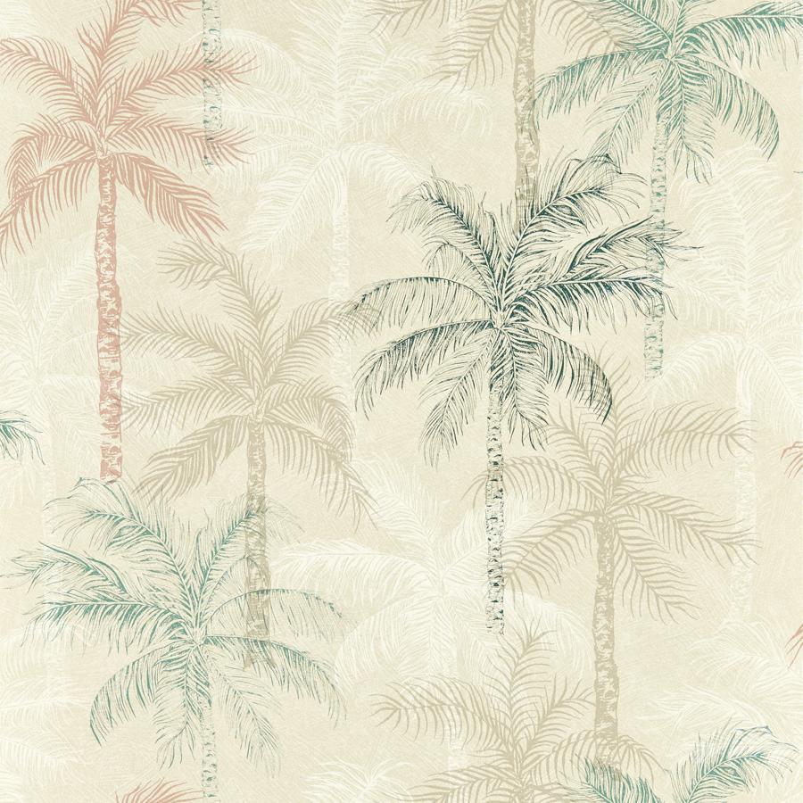 Purchase W0189/03 Palmyra, Beige Tropical - Clarke And Clarke Wallpaper