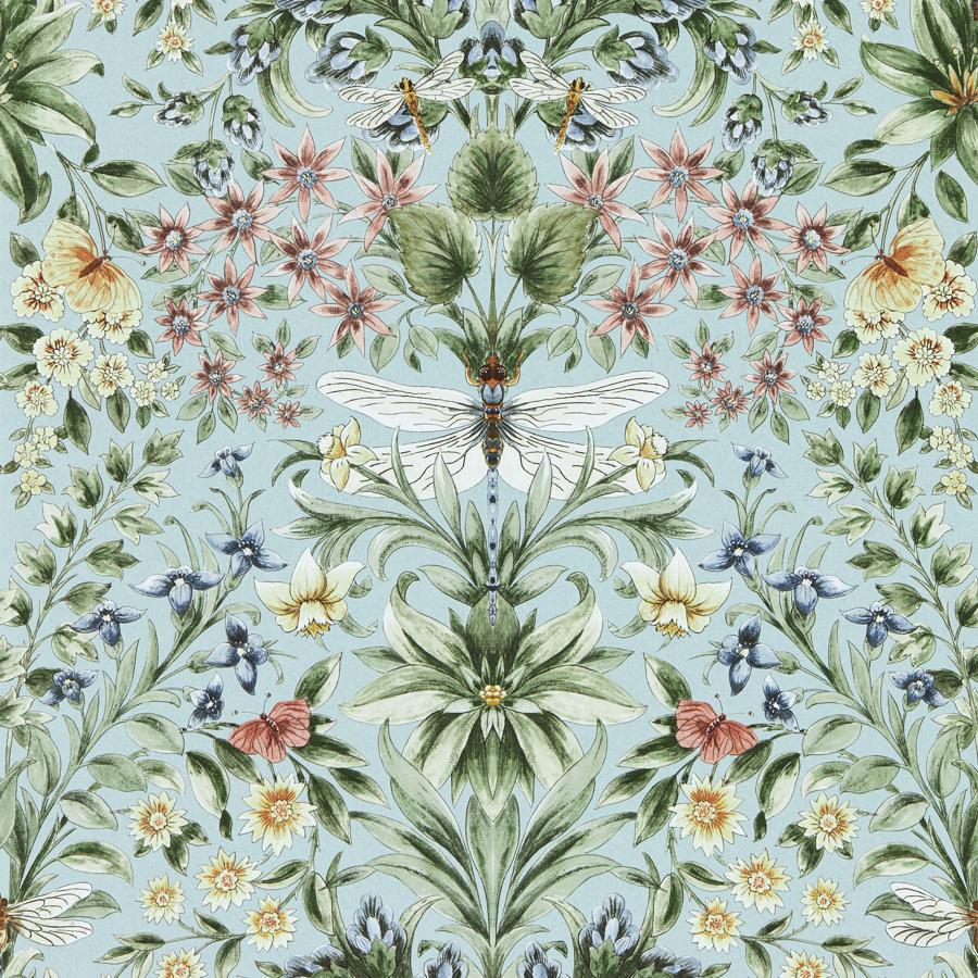 Purchase W0196/02 Mirabell, Multi Color Botanical - Clarke And Clarke Wallpaper