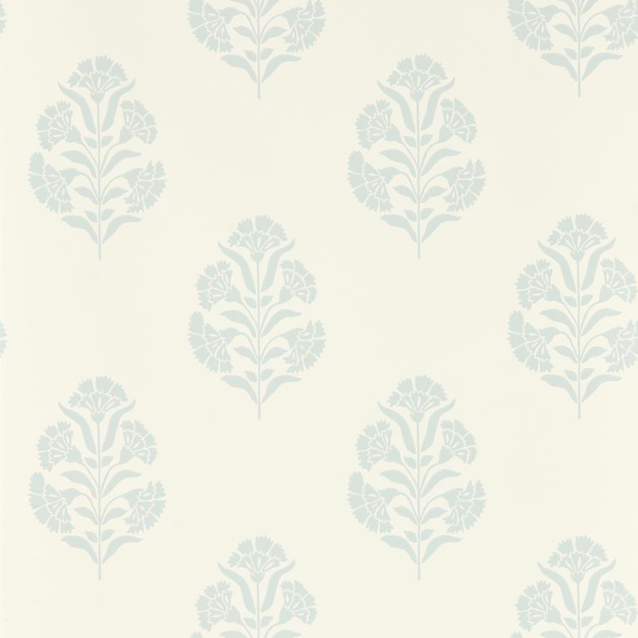 Purchase W0199/04 Standen, Blue Floral - Clarke And Clarke Wallpaper