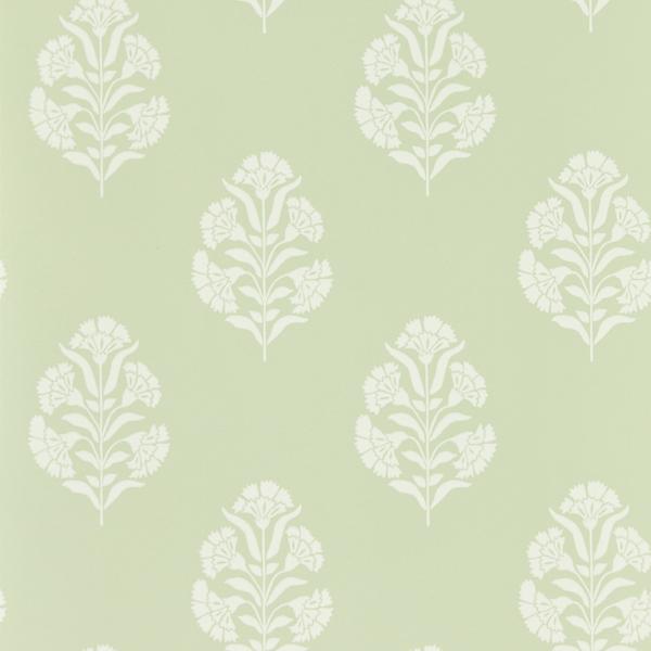 Purchase W0199/06 Standen, Green Botanical - Clarke And Clarke Wallpaper