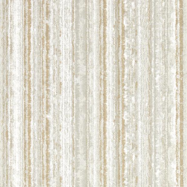 Sample - W0211/04 | Striatus, Gold Stripes - Clarke And Clarke Wallpaper