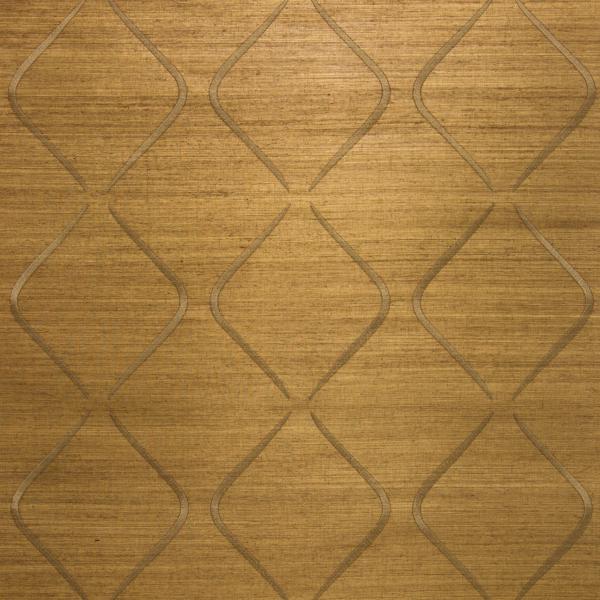 W3493-6 | Brown Grasscloth - Kravet Design Wallpaper - W3493.6.0