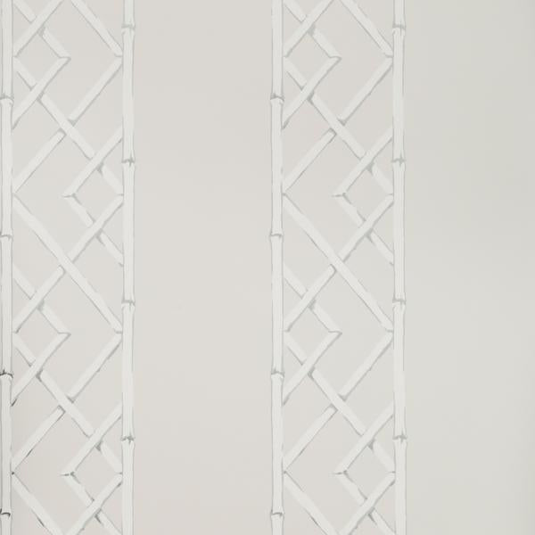 W3502-11 | Latticework Grey Lattice - Kravet Design Wallpaper - W3502.11.0