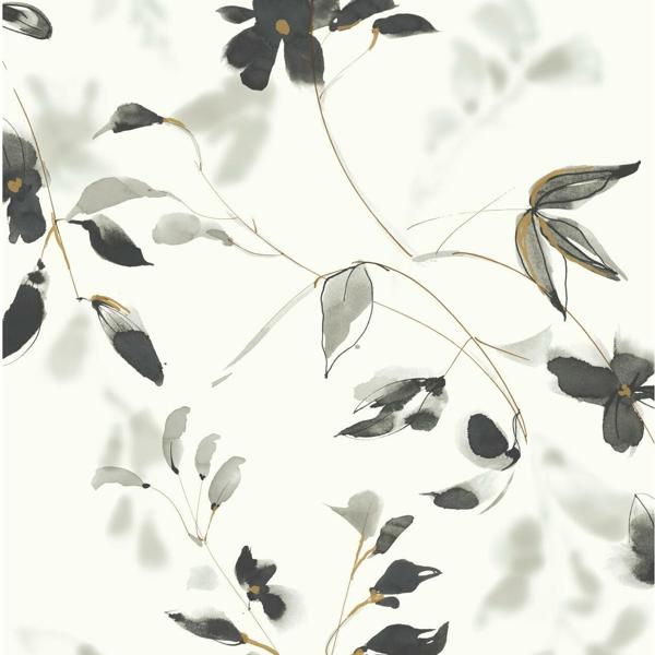 Sample W3587.81.0 Neutral Botanical Kravet Design Wallpaper