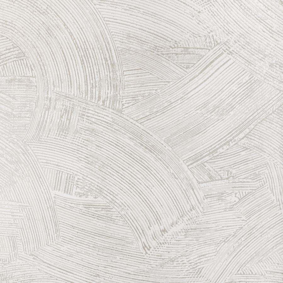 Sample - W3831.11.0 Modern Swirl Wp, Silver by Kravet Couture Wallpaper