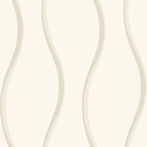 Sample - W3865.1.0 | Kravet Design, Neutral Stripes - Kravet Design Wallpaper