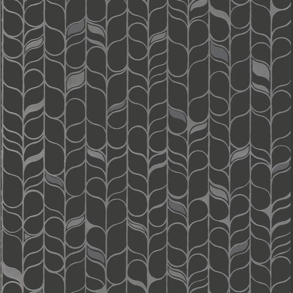 Purchase W3877.811.0 Kravet Design, Black Modern - Kravet Design Wallpaper