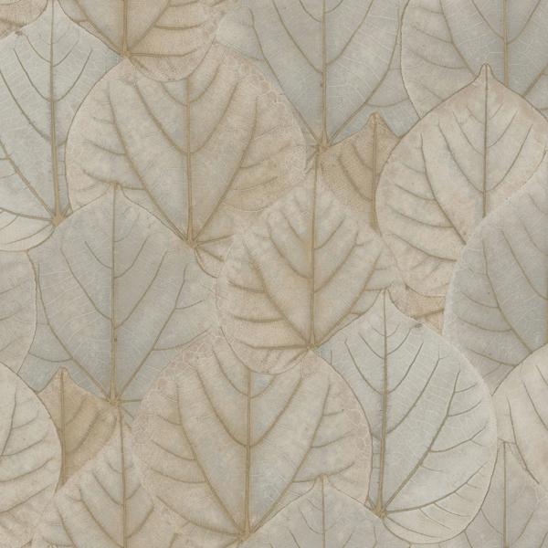 Purchase W3880.1611.0 Kravet Design, Brown Leaf - Kravet Design Wallpaper