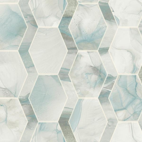 Purchase W3882.1311.0 Kravet Design, Blue Abstract - Kravet Design Wallpaper