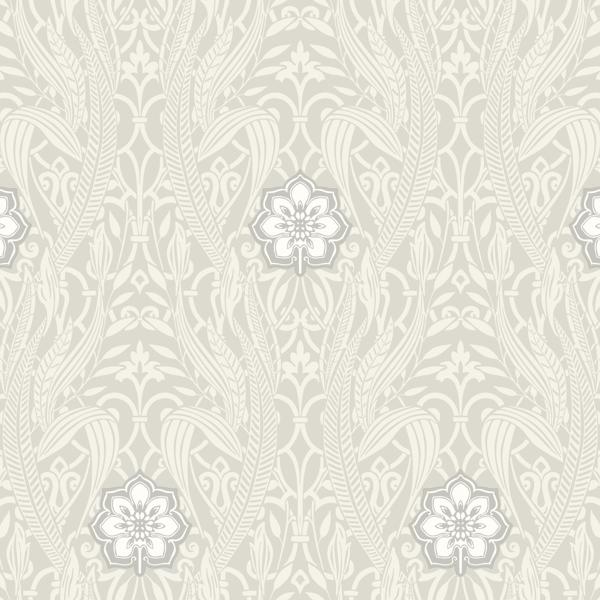 Purchase W3894.11.0 Kravet Design, Neutral Damask - Kravet Design Wallpaper