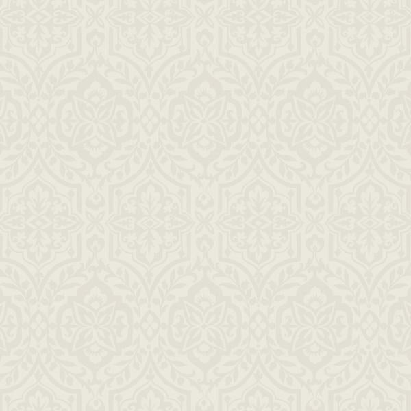 Purchase W3895.1611.0 Kravet Design, Beige Damask - Kravet Design Wallpaper