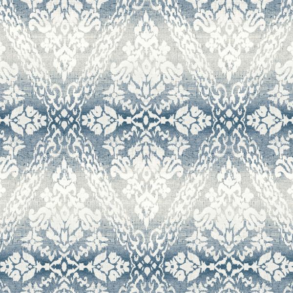 Purchase W3897.155.0 Kravet Design, Blue Trellis - Kravet Design Wallpaper