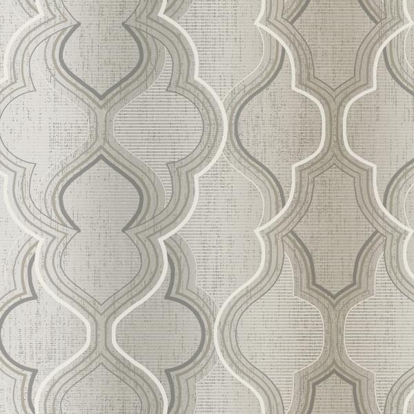 Purchase W3898.1130.0 Kravet Design, Grey Trellis - Kravet Design Wallpaper