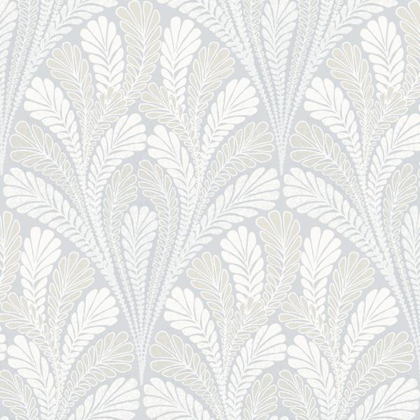 Sample - W3899.1516.0 | Kravet Design, Neutral Botanical - Kravet Design Wallpaper