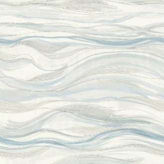 Sample - W3903.15.0 | Kravet Design, Blue Modern - Kravet Design Wallpaper