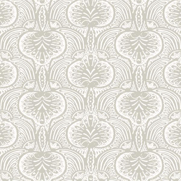 Purchase W3911.11.0 Kravet Design, Grey Global - Kravet Design Wallpaper