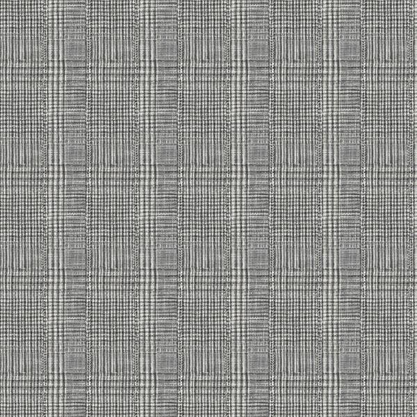 Sample - W3918.81.0 | Kravet Design, Grey Plaid - Kravet Design Wallpaper