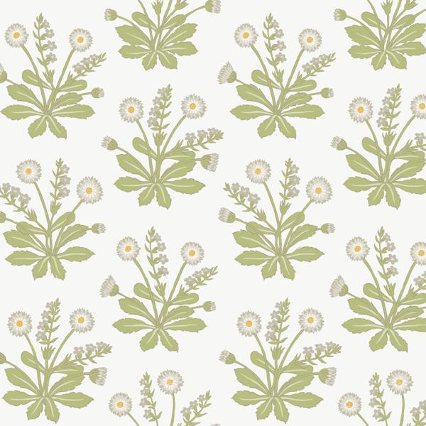 Purchase W3928.303.0 W3928, Green Botanical - Kravet Design Wallpaper
