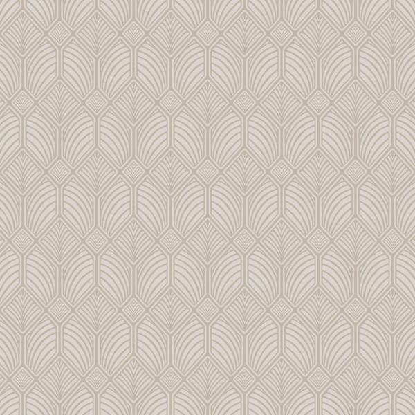 Purchase W3931.106.0 W3931, Beige Geometric - Kravet Design Wallpaper