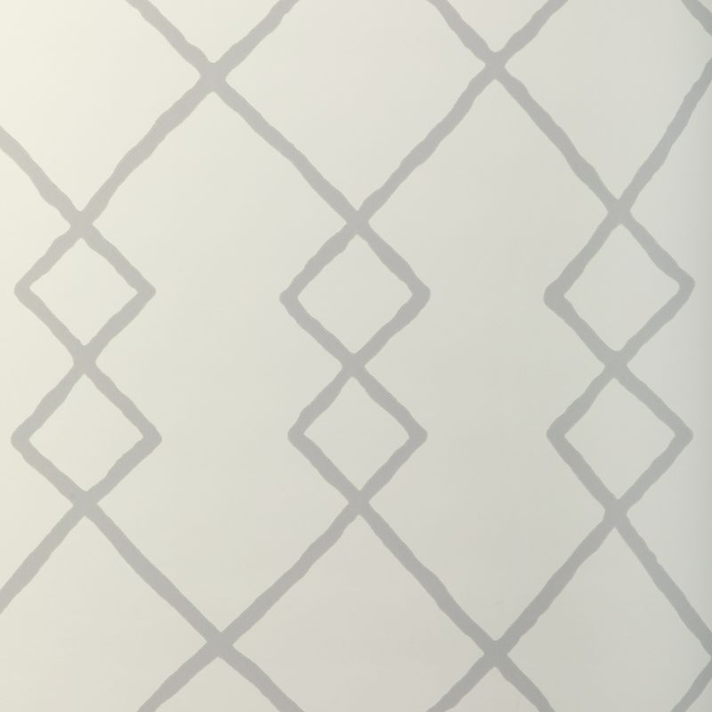 Sample - W3940.1101.0 | Geo Graphica Wp, Grey Geometric - Kravet Couture Wallpaper
