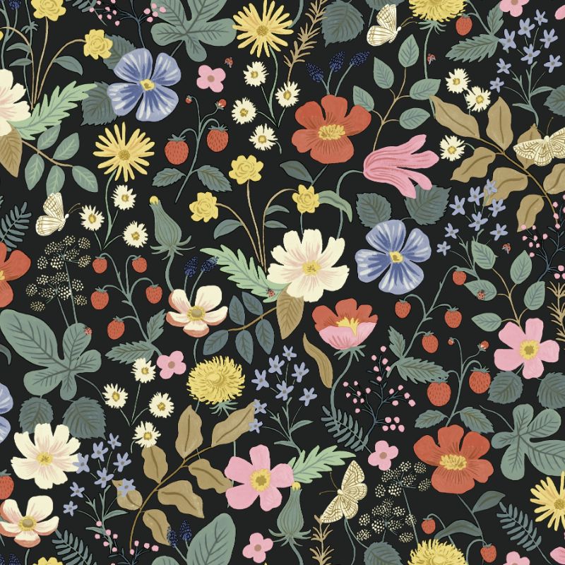 Sample - W3943.819.0 | Kravet Design, Multi Color Botanical - Kravet Design Wallpaper