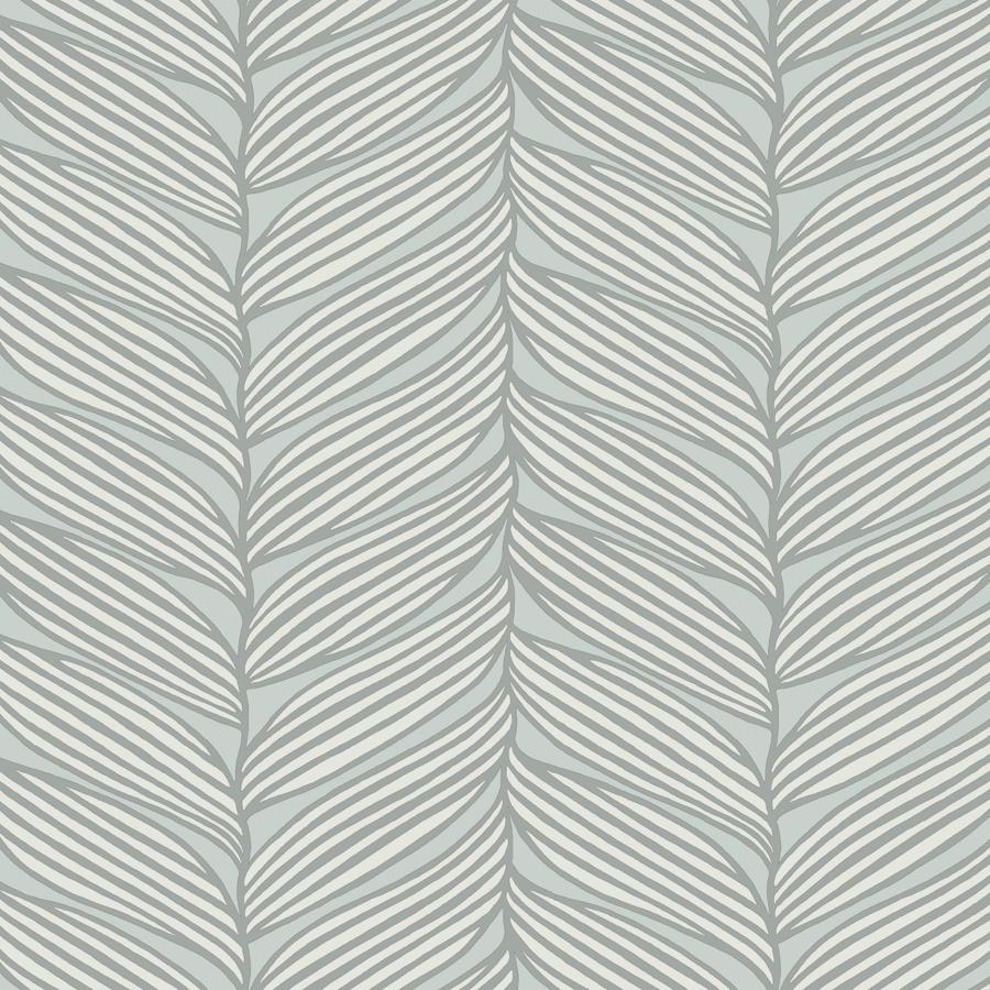 Purchase W4106-1511 Kravet Design, Grey Leaf - Kravet Design Wallpaper - W4106.1511.0