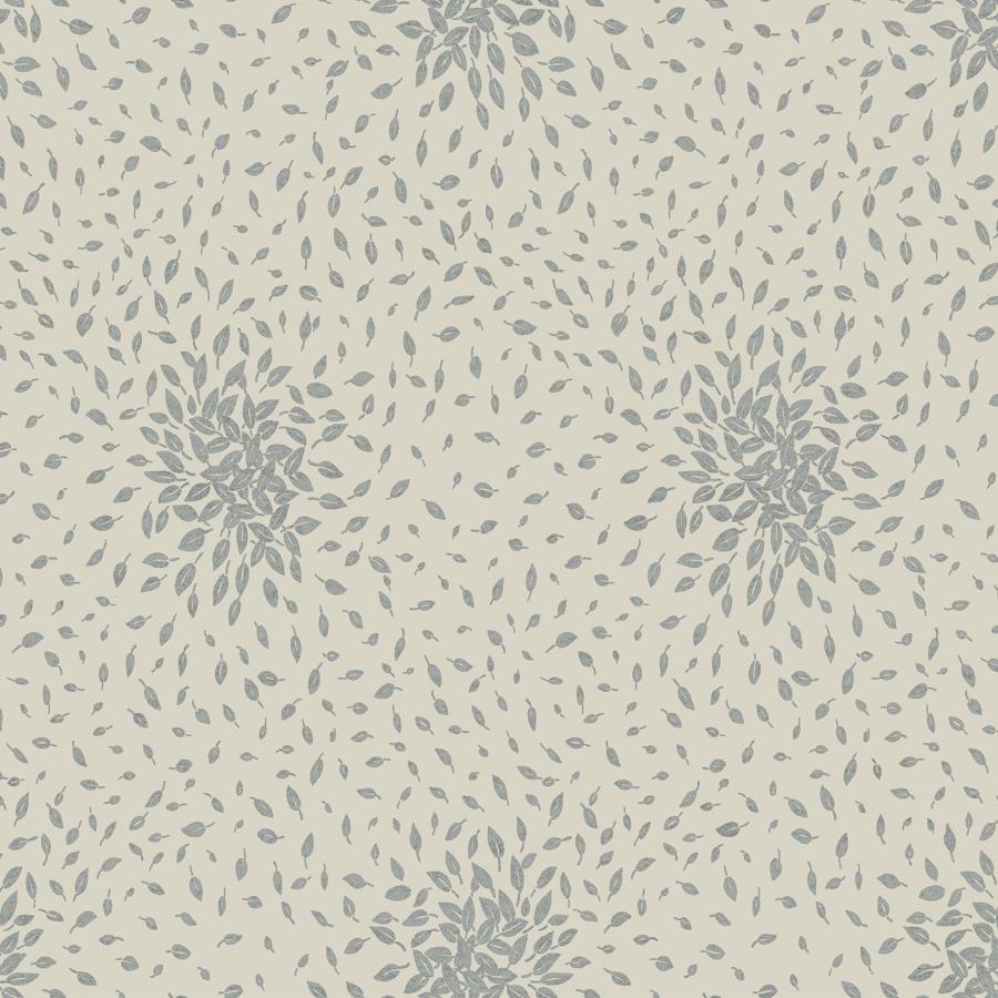 Purchase W4110-1611 Kravet Design, Grey Leaf - Kravet Design Wallpaper - W4110.1611.0