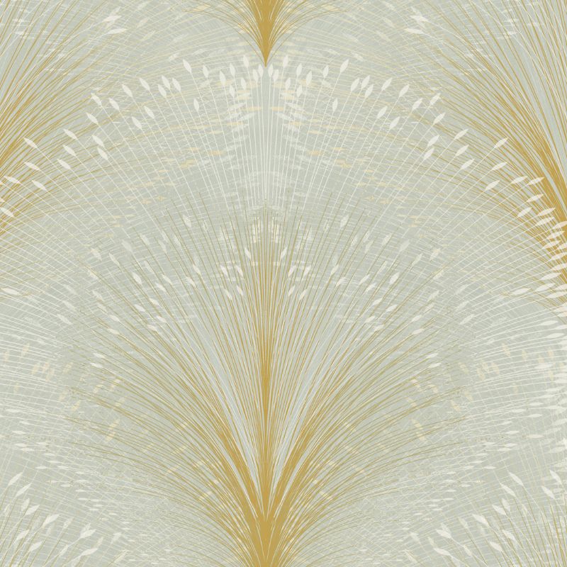 Sample - W4118.54.0 | Kravet Design, Grey Abstract - Kravet Design Wallpaper