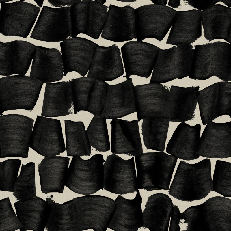 Sample - W4121.8.0 | Kravet Design, Black Modern - Kravet Design Wallpaper