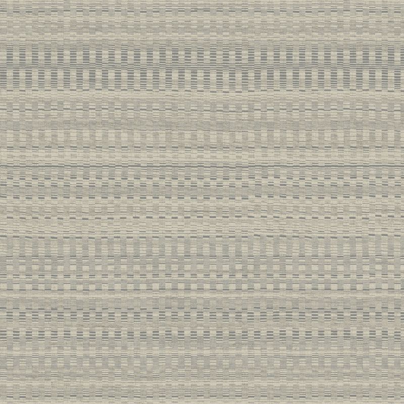Sample - W4125.1611.0 | Kravet Design, Grey Stripes - Kravet Design Wallpaper