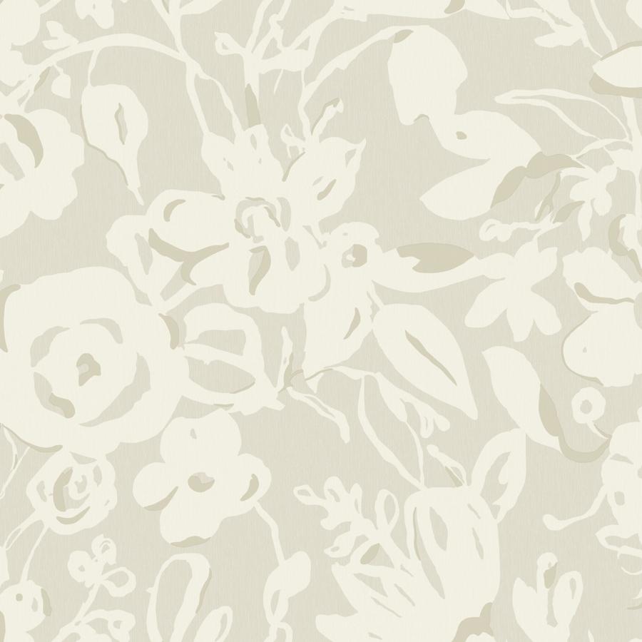 Sample - W4134-106 | Kravet Design, Beige Botanical - Kravet Design Wallpaper - W4134.106.0