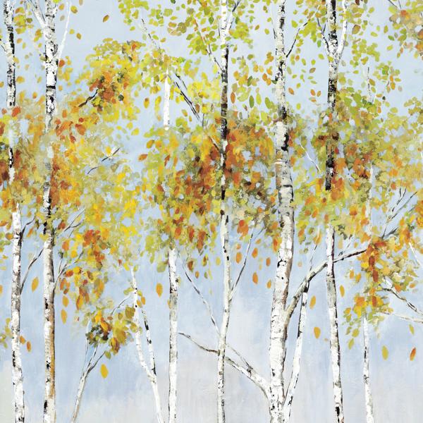 Sample - W4182-54 | Kravet Design, Blue Botanical - Kravet Wallpaper - W4182.54.0