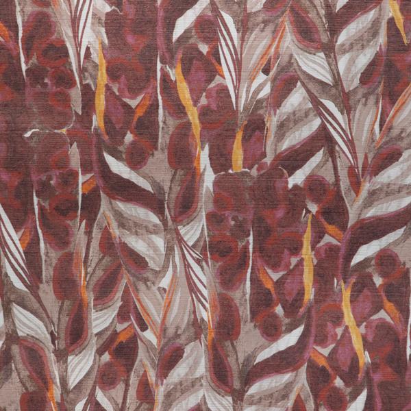 Sample - W4251-10 | Caspia Wp, Red Botanical - Kravet Couture Wallpaper - W4251.10.0