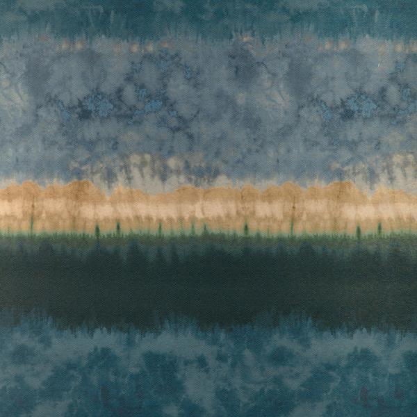 Sample - W4253-615 | Izumo Wp, Green Ombre - Kravet Couture Wallpaper - W4253.615.0