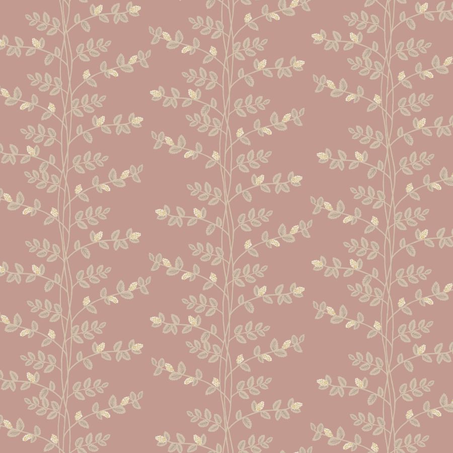 Sample - W4290-1617 | Kravet Design, Beige Botanical - Kravet Design Wallpaper - W4290.1617.0