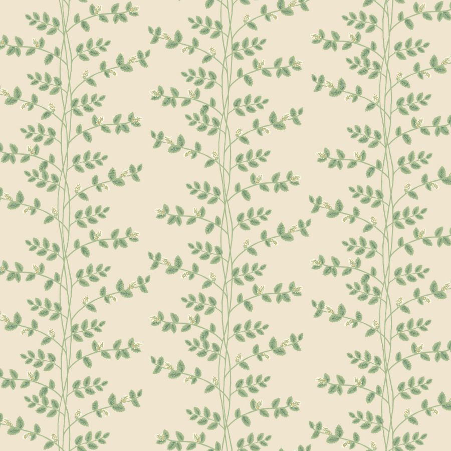 Sample - W4290-31 | Kravet Design, Green Botanical - Kravet Design Wallpaper - W4290.31.0