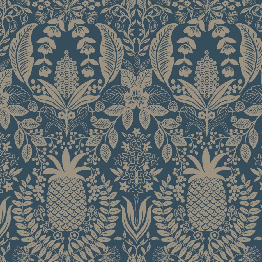 Sample - W4295-516 | Kravet Design, Beige Fruit - Kravet Design Wallpaper - W4295.516.0
