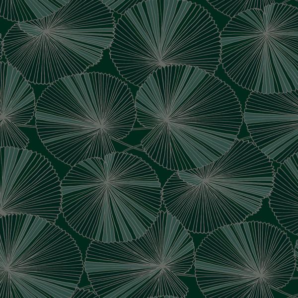 Sample - W4304-30 | Kravet Design, Green Botanical - Kravet Design Wallpaper - W4304.30.0