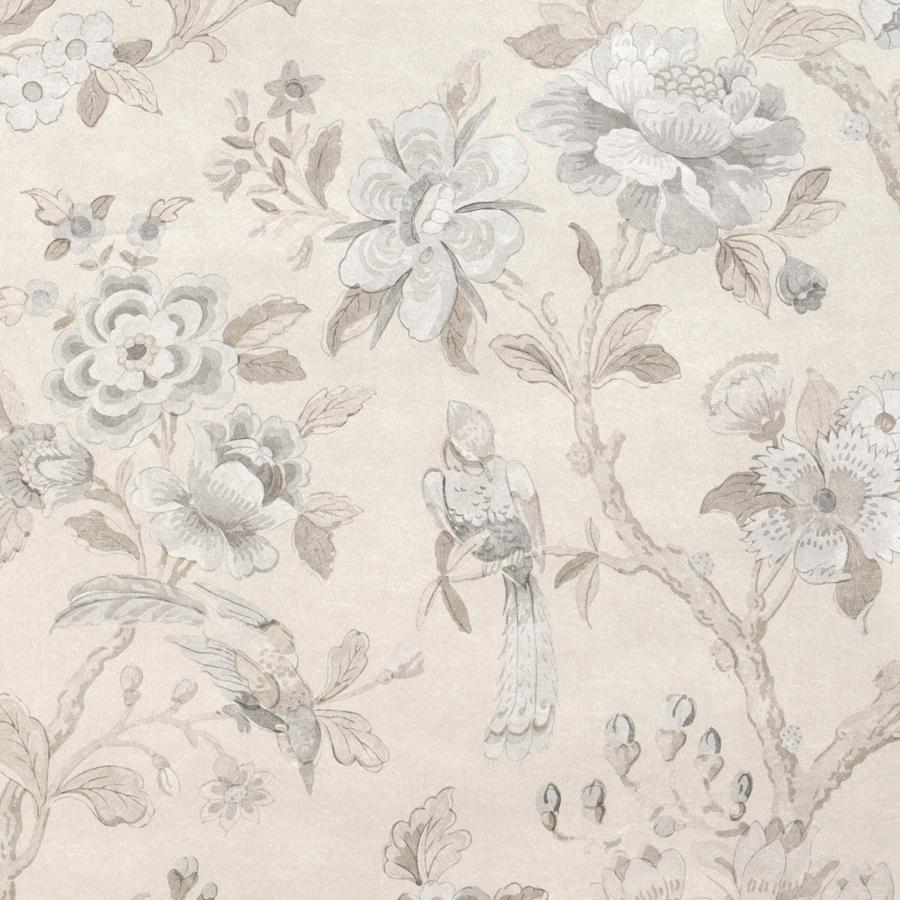 Purchase W4421-106 Symphony Mica Wp, Neutral Floral - Kravet Couture Wallpaper - W4421.106.0