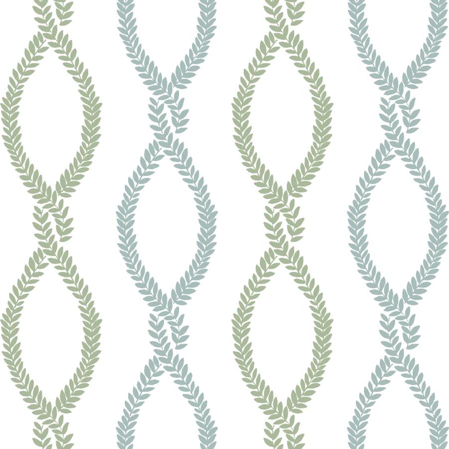 Purchase W4483-53 Kravet Design, Green Geometric - Kravet Design Wallpaper - W4483.53.0