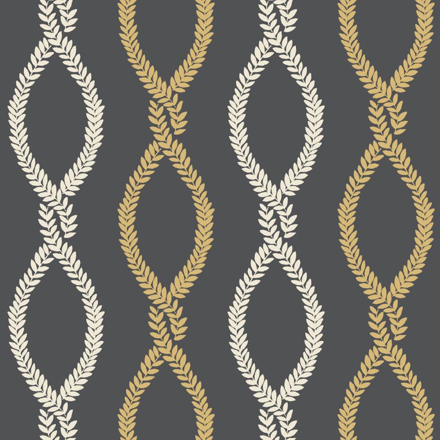 Purchase W4483-84 Kravet Design, Black Geometric - Kravet Design Wallpaper - W4483.84.0