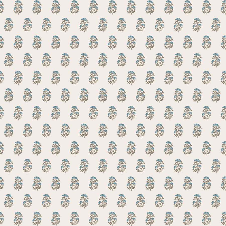 Purchase W4489-511 Kravet Design, Blue Botanical - Kravet Design Wallpaper - W4489.511.0