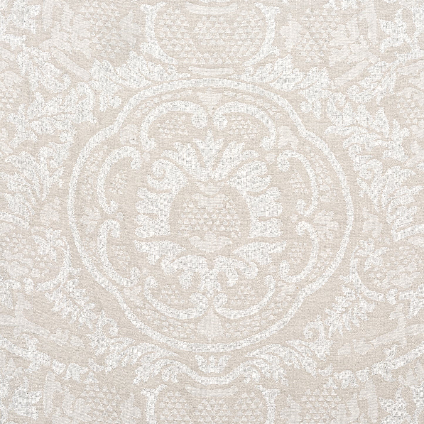 Purchase Thibaut Fabric SKU W710841 pattern name Earl Damask color Flax