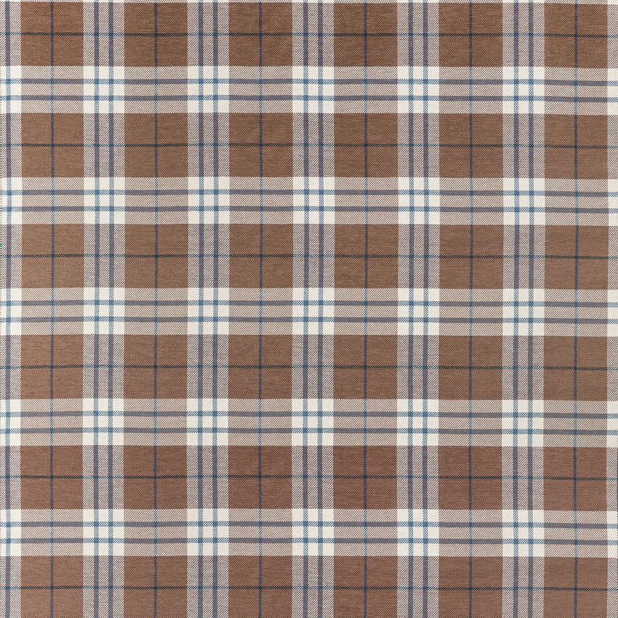 Acquire Thibaut Fabric Pattern W711330 pattern name Percival Plaid color name Sienna.