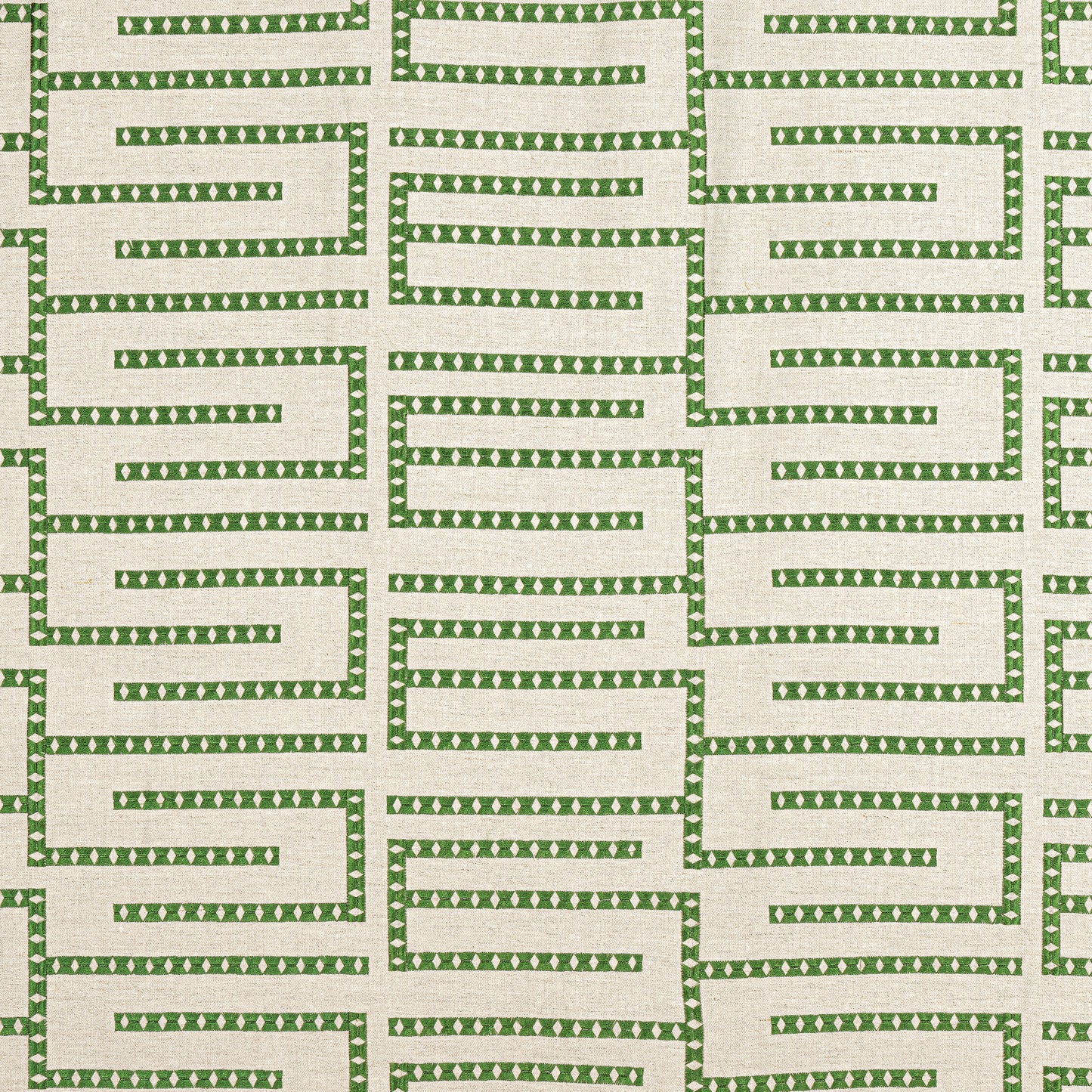 Purchase Thibaut Fabric Item# W713628 pattern name Architect Embroidery color Green