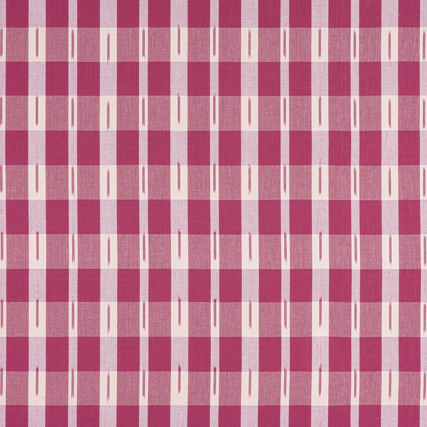 Purchase Thibaut Fabric SKU W736440 pattern name Ellagrey Check color Raspberry
