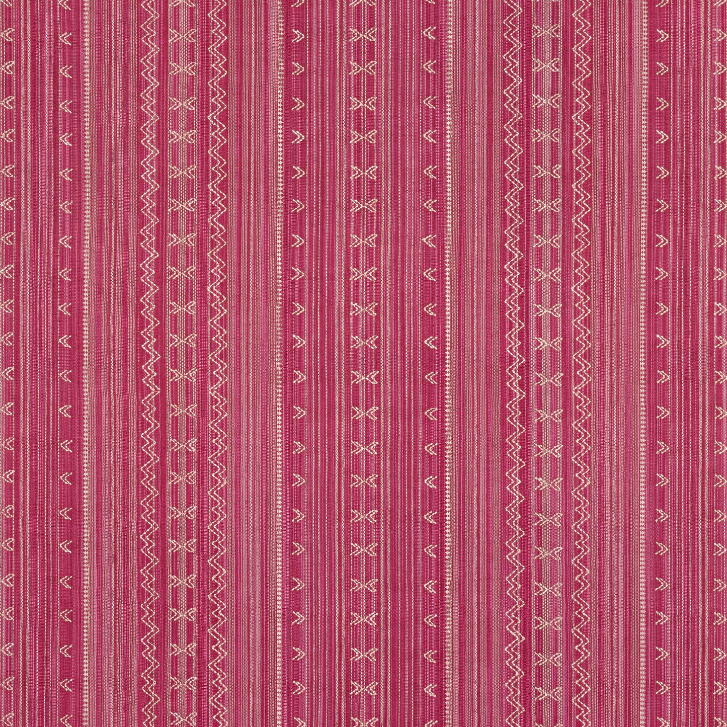 Purchase Thibaut Fabric Item W736454 pattern name Charter Stripe Embroidery color Raspberry