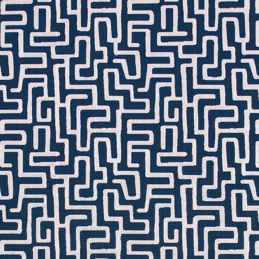 Purchase Thibaut Fabric Pattern W742031 pattern name Terrace Lane color Navy